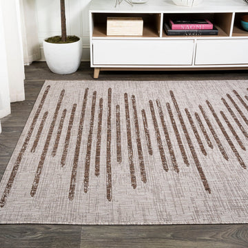 Zolak Berber Stripe Geometric Area Rug